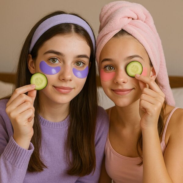 Alternative view of AMICI Skincare Silicone Eye Pads Purple Dream